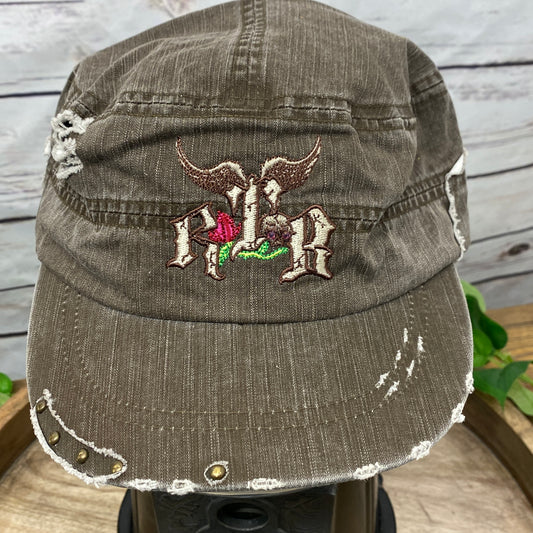 RTB Real Tough Bitch Distressed Hat - Embroidered