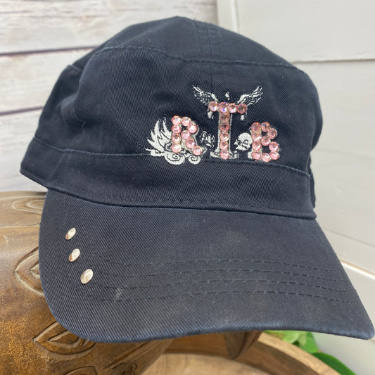 RTB Real Tough Bitch Logo Hat - Pink Bling